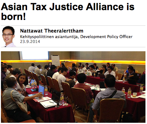 Asian tax justice