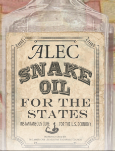 From the Iowa Policy Project / Good Jobs First: "Selling Snake Oil to the States," 2012