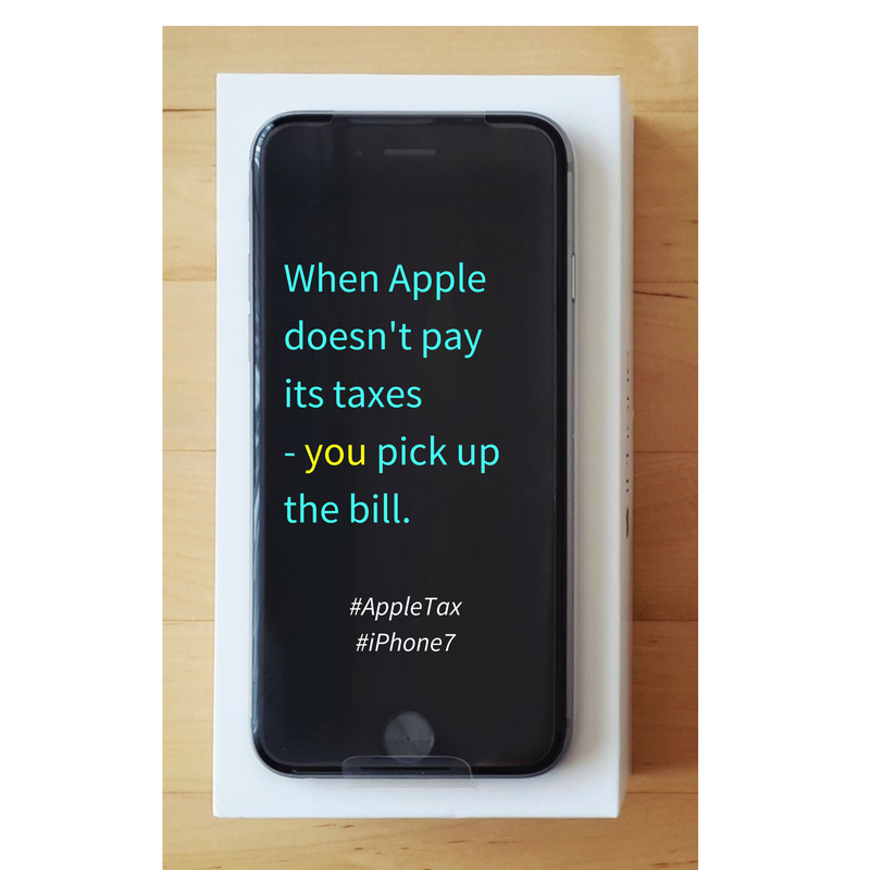 When Apple doesn't pay its taxes - you pick up the bill