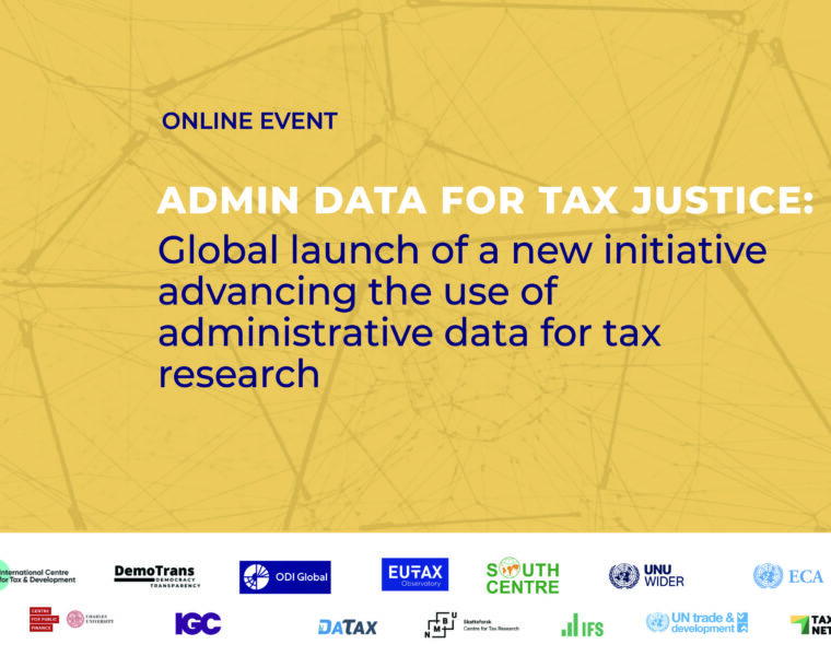 admin for tax event page card