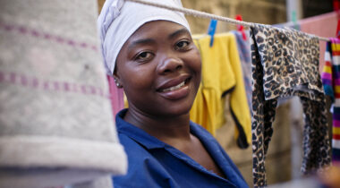 Lucy_Nyangasi, a domestic worker in Kenya