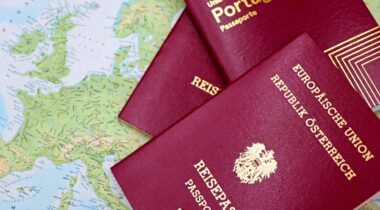 European passports scattered on top of a map of Europe - Pexels European passports scattered on top of a map of Europe